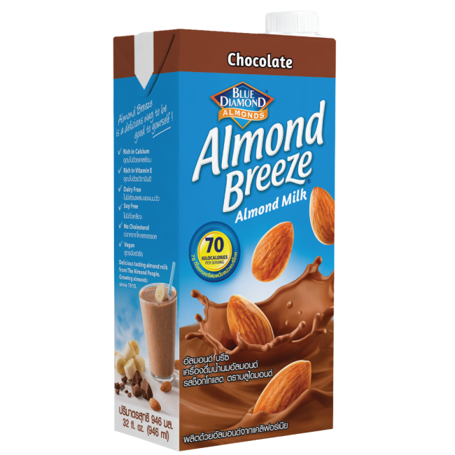Sữa hạt hạnh nhân ALMOND BREEZE CHOCOLATE 946ml