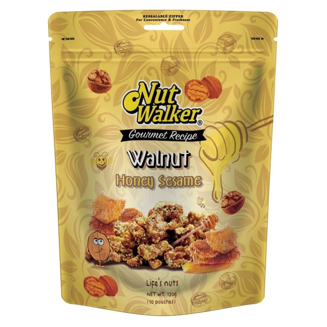 HONEY SESAME WALNUTS - HẠT ÓC CHÓ TẨM MÈ MẬT ONG 120gr