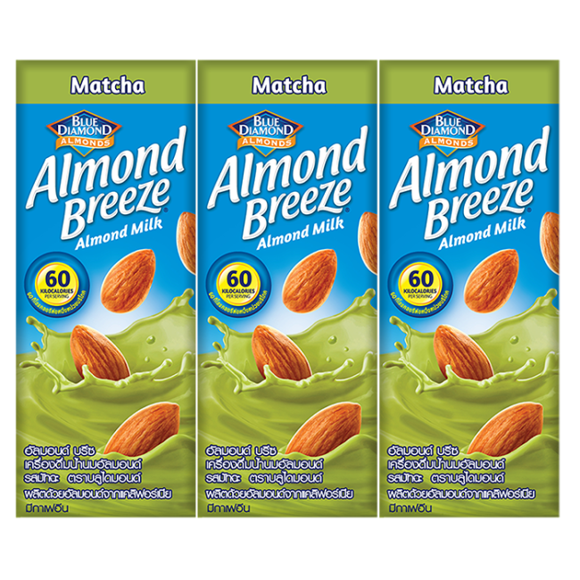 Almond Breeze Matcha 180ml 