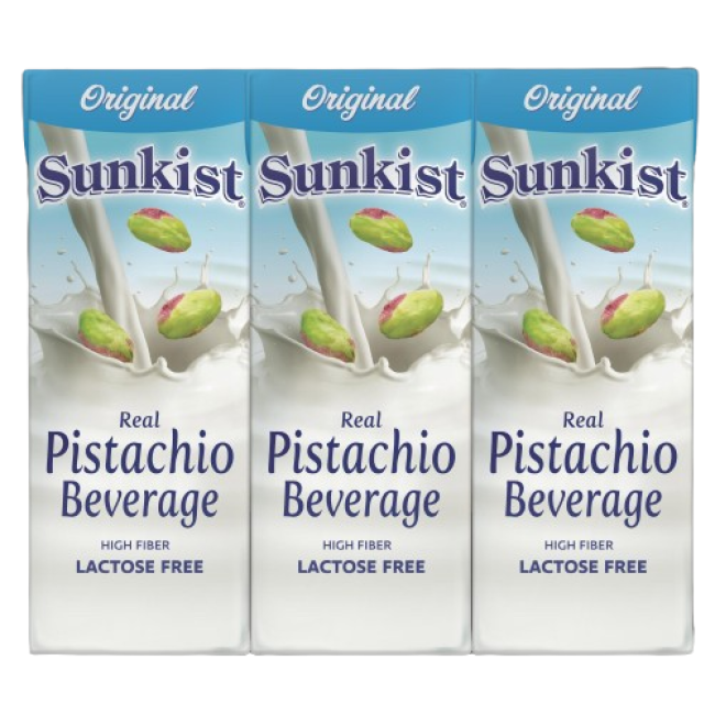 Sữa hạt dẻ cười SUNKIST NGUYÊN CHẤT 180ml